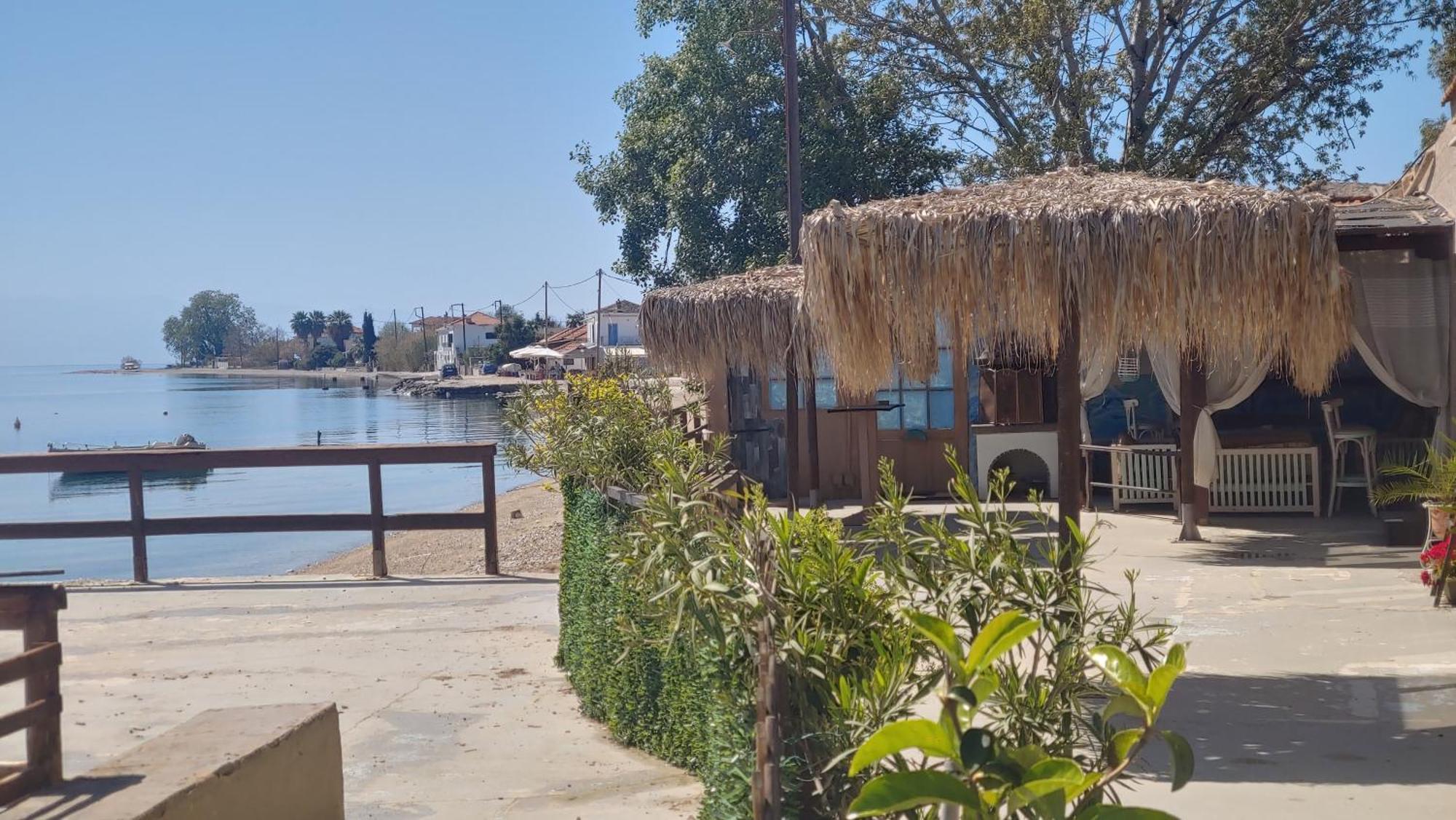 Stone Villa Inside Sea- Kids'Land Platanidia المظهر الخارجي الصورة