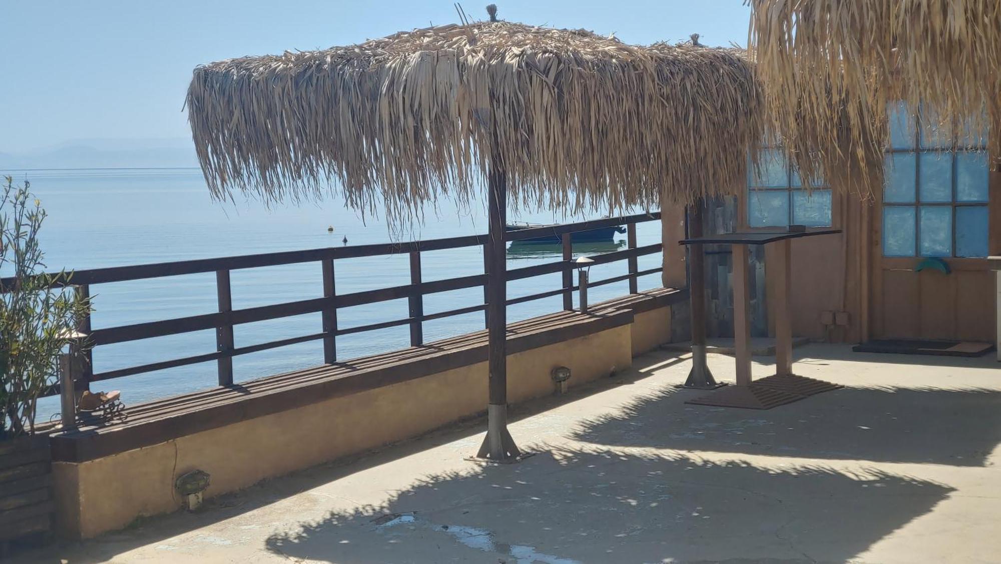 Stone Villa Inside Sea- Kids'Land Platanidia المظهر الخارجي الصورة