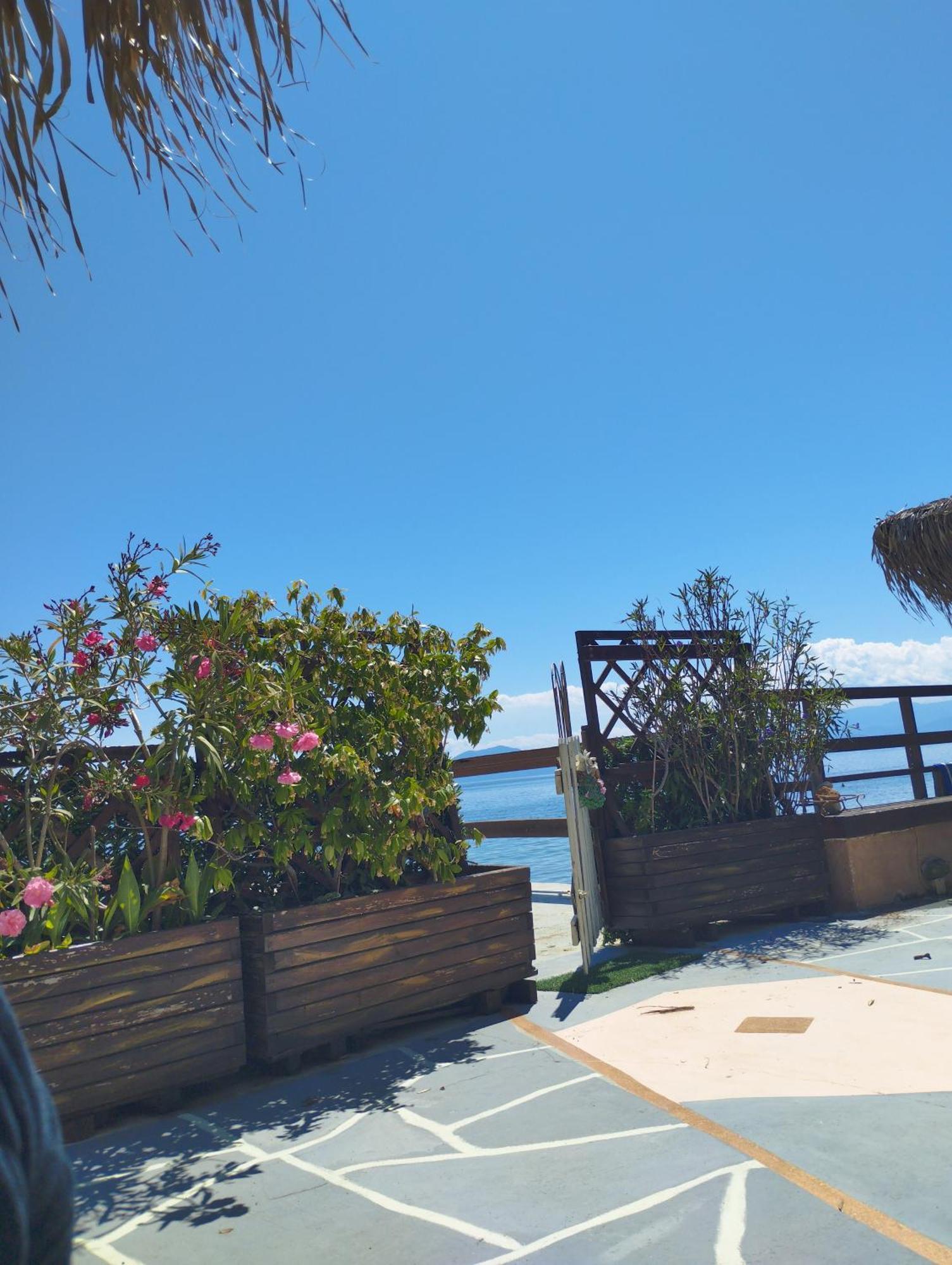 Stone Villa Inside Sea- Kids'Land Platanidia المظهر الخارجي الصورة