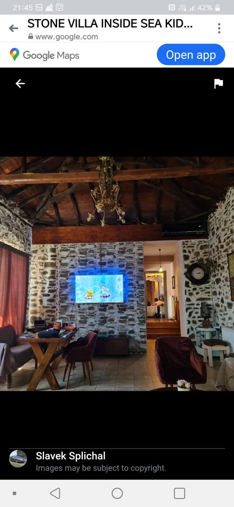 Stone Villa Inside Sea- Kids'Land Platanidia المظهر الخارجي الصورة