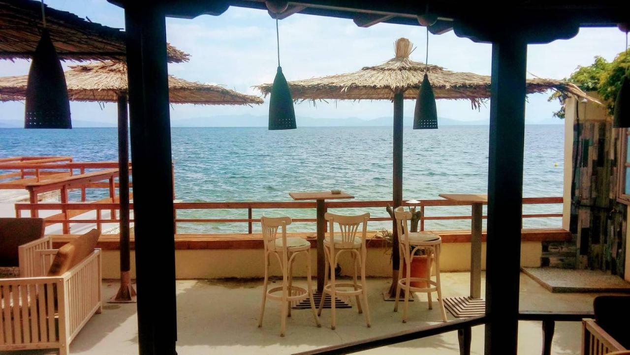 Stone Villa Inside Sea- Kids'Land Platanidia المظهر الخارجي الصورة