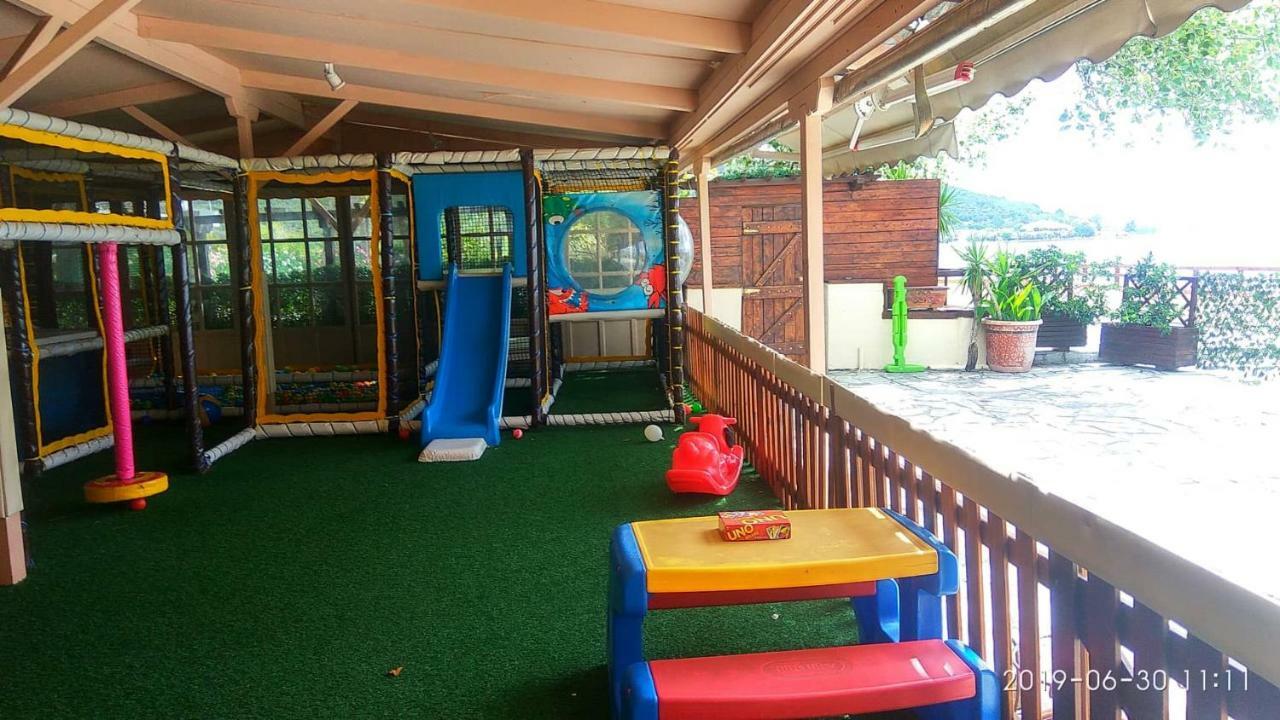 Stone Villa Inside Sea- Kids'Land Platanidia المظهر الخارجي الصورة